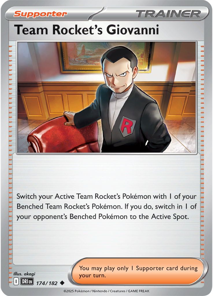 Team Rocket's Giovanni